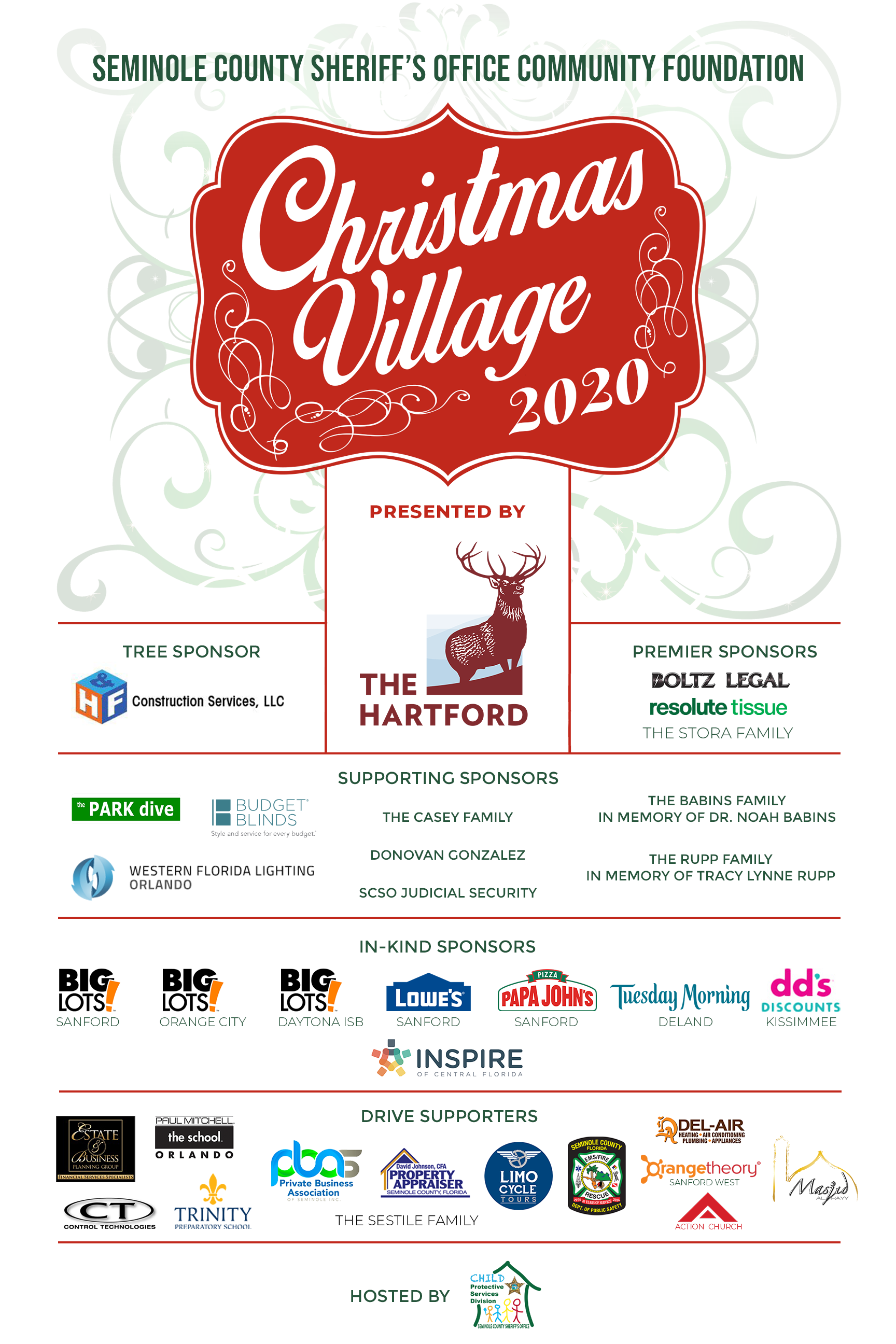 2020 christmas village